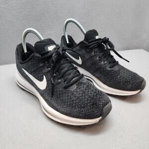 Nike Womens Air Zoom Vomero 13 Black Running Shoes Sneakers Size 7